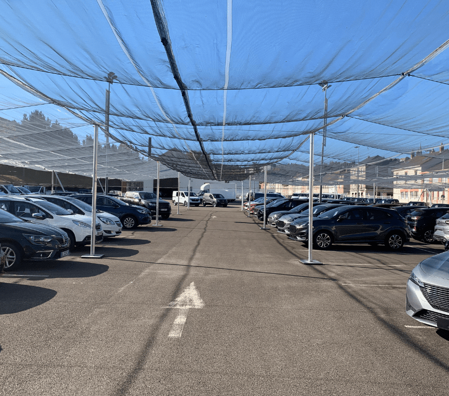Protection parcs automobiles